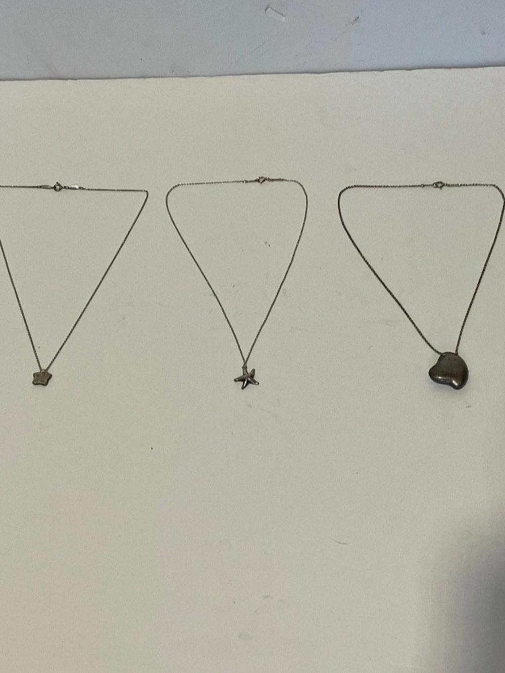 3 For 1 TIFFANY & Co Elsa Peretti Necklace Sterling Silver 925